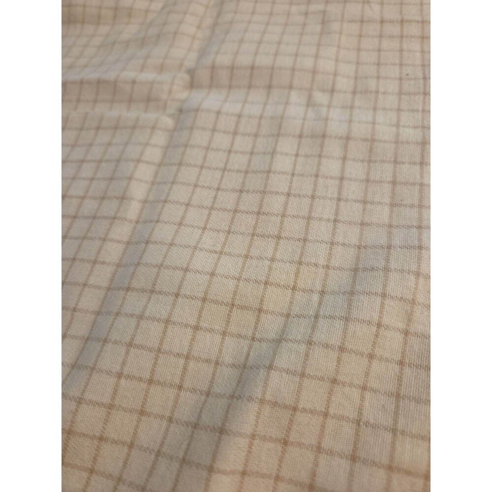 1 Yard Yellow Plaid Flannel Fabric 60 Wide